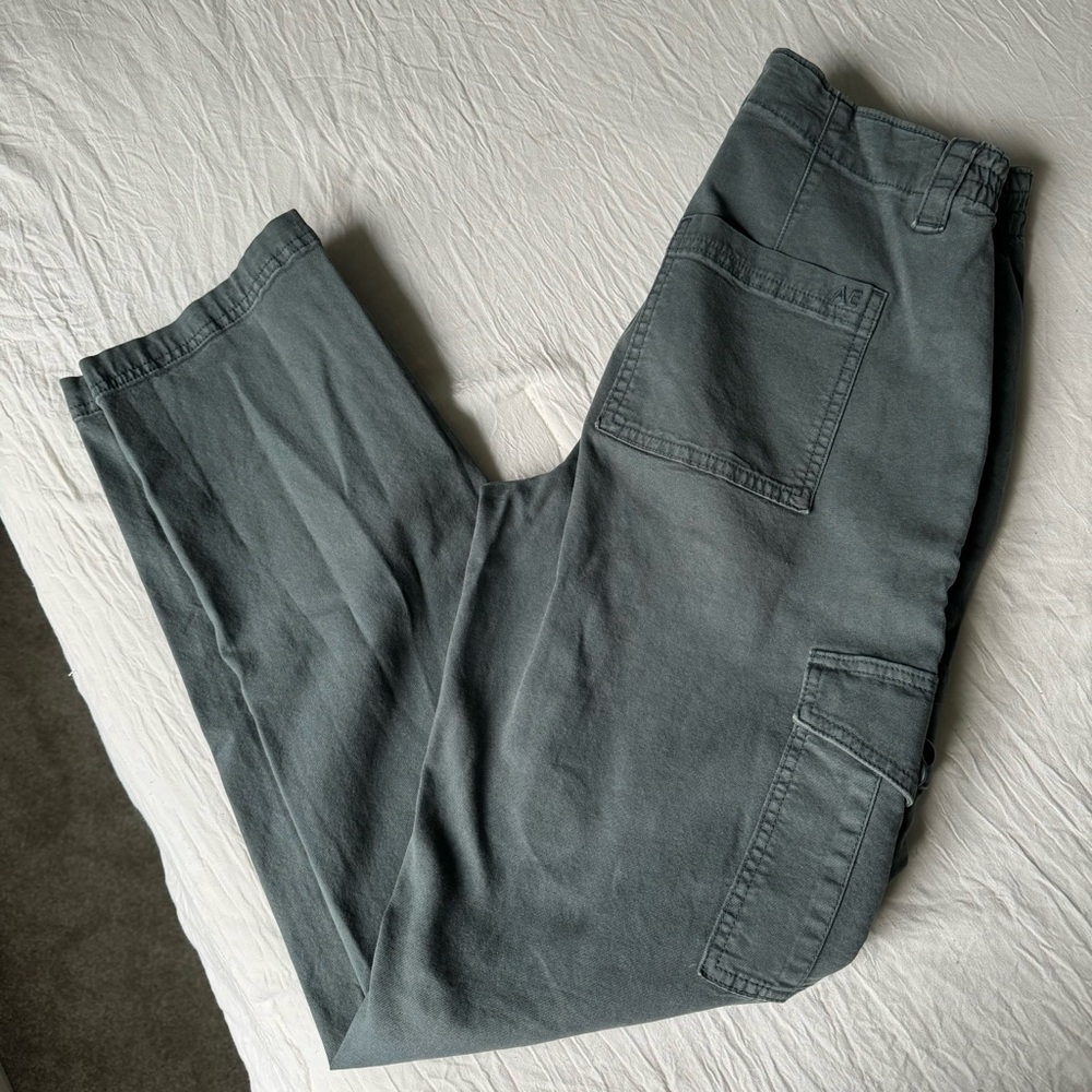 American Eagle Outfitters Charcoal Straight Leg Jeans